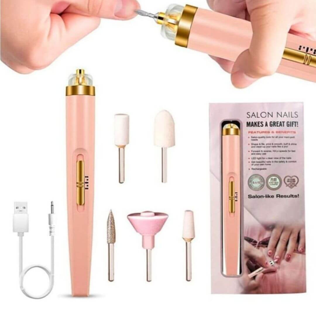 NailGlam - Lima Eléctrica para Uñas